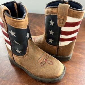 Toddler Boy, American Cowboy Boots, size 8